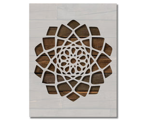 Mandala Geometric Pattern Spiritual 11 Stencil (815)