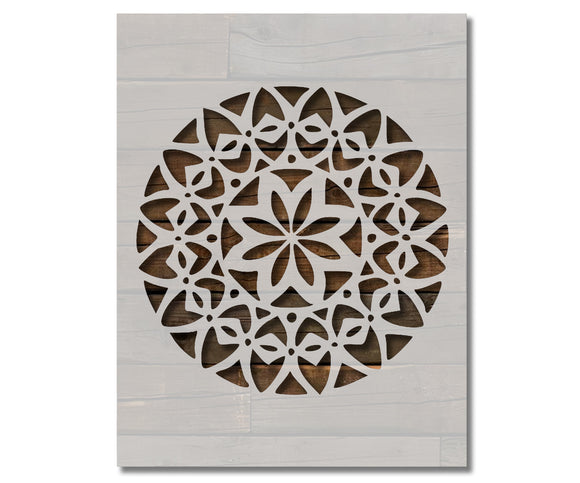 Mandala Geometric Pattern Spiritual 13 Stencil (817)