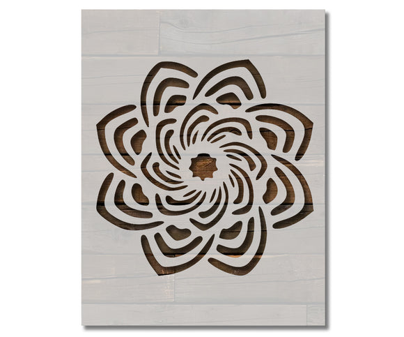 Mandala Geometric Pattern Spiritual 14 Stencil (818)