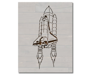 Space Shuttle Rocket Stencil (851)