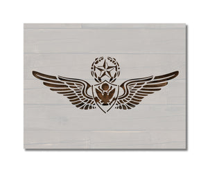 US Army Master Aviation Badge Stencil (879)