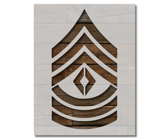 US Army First Sergeant Stencil (896)