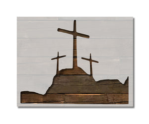 3 Crosses On A Hill Three Cross Custom Stencil (8)