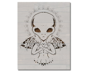 Angel Alien Stencil (911)
