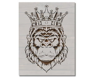 Gorilla King Stencil (912)
